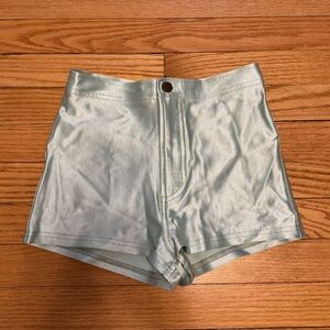 American Apparel Disco Shorts in Menthe